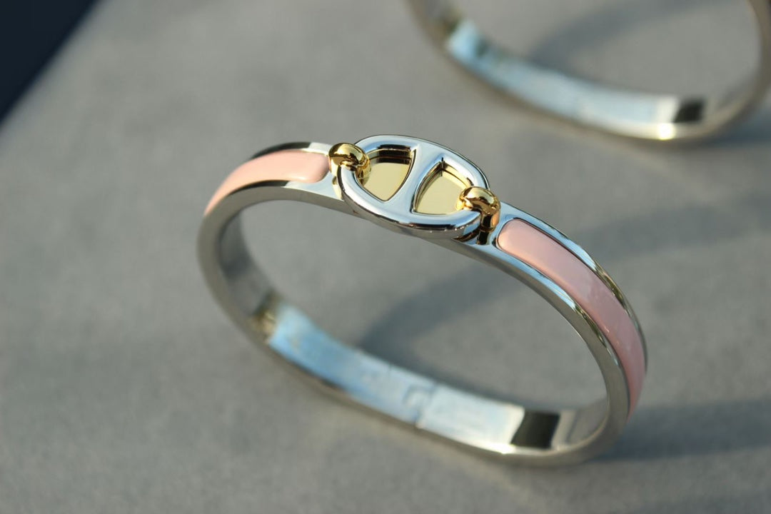 [LumiVibe]CLIC CHAINE SILVER BRACELET