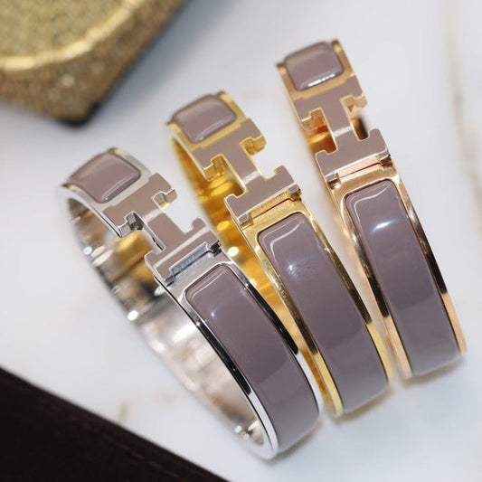 [LumiVibe]H BRACELET 12MM BROWN