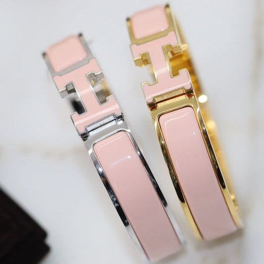 [LumiVibe]H BRACELET 12MM PINK
