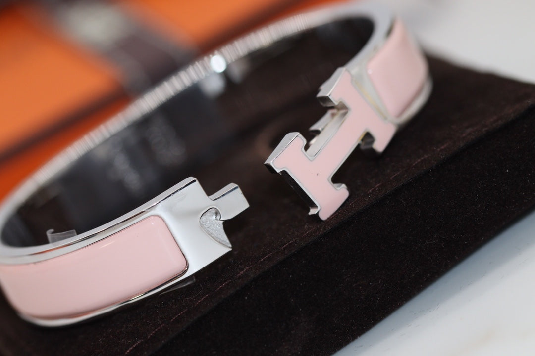 [LumiVibe]H BRACELET 12MM PINK