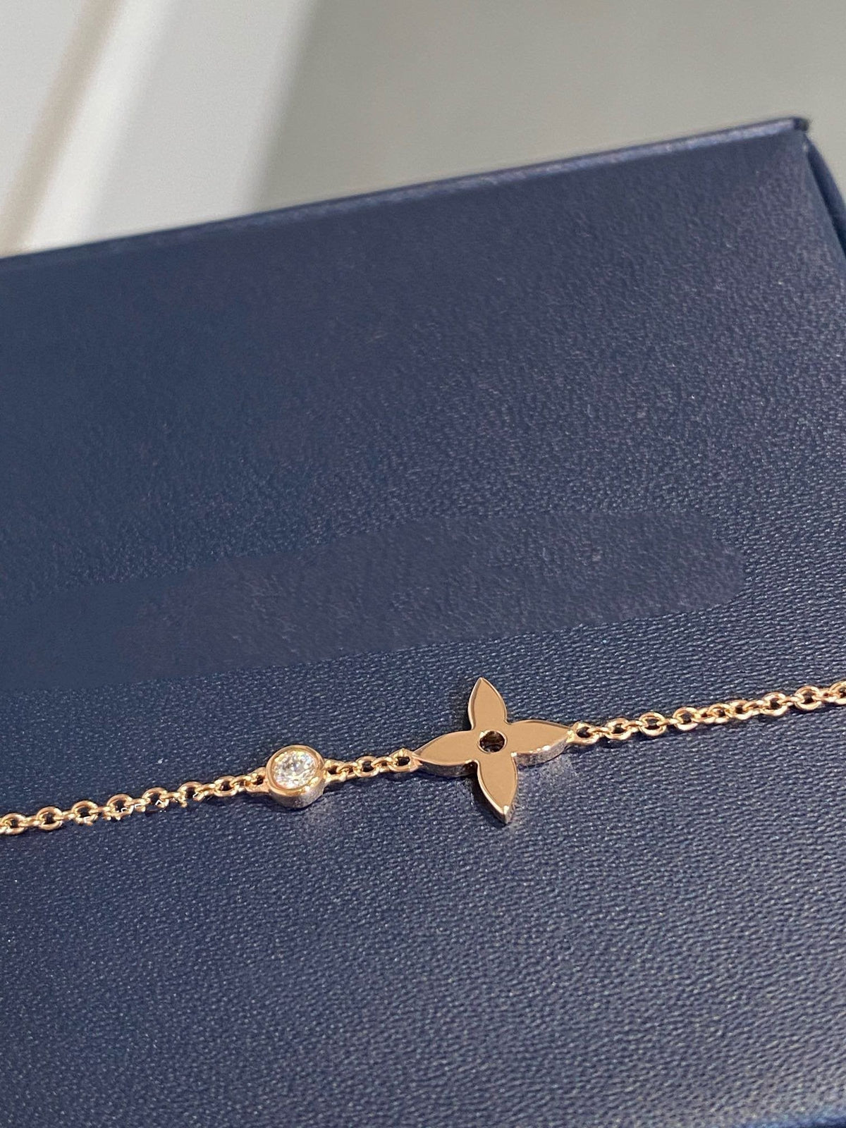 [LumiVibe]STAR DIAMOND PINK GOLD BRACELET