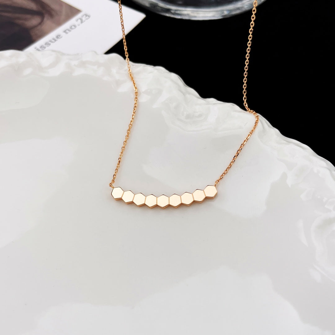 [LumiVibe]BEE MY LOVE DIAMOND NECKLACE