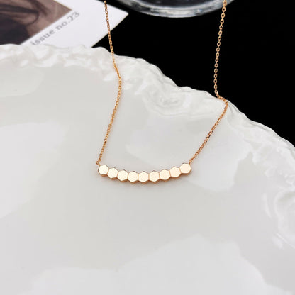 [LumiVibe]BEE MY LOVE DIAMOND NECKLACE