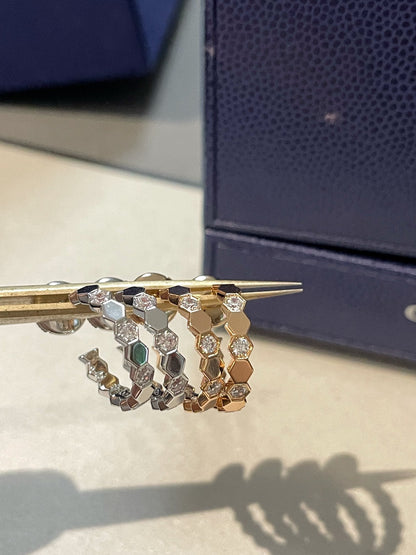 [LumiVibe]Hollow Design Four-Leaf Clover Flower Shape Ring