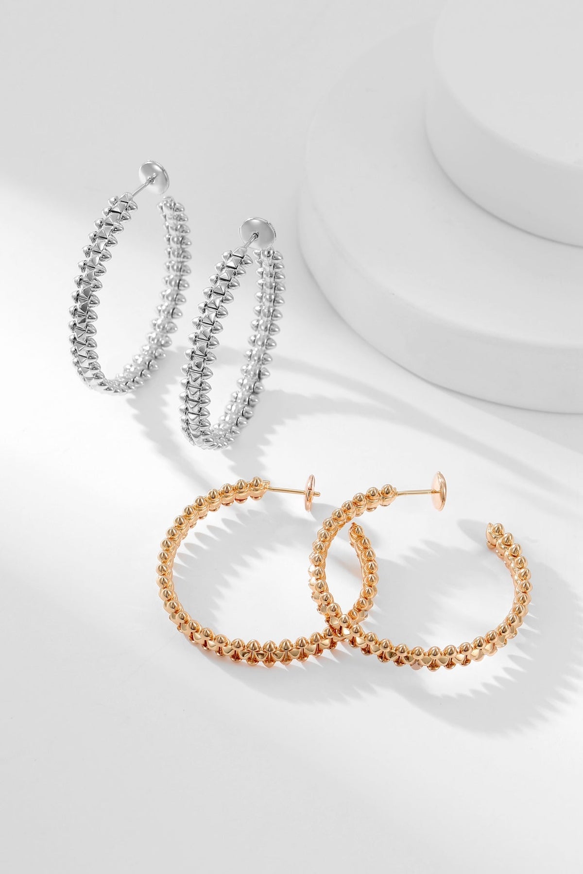 [LumiVibe]CLASH HOOP EARRINGS