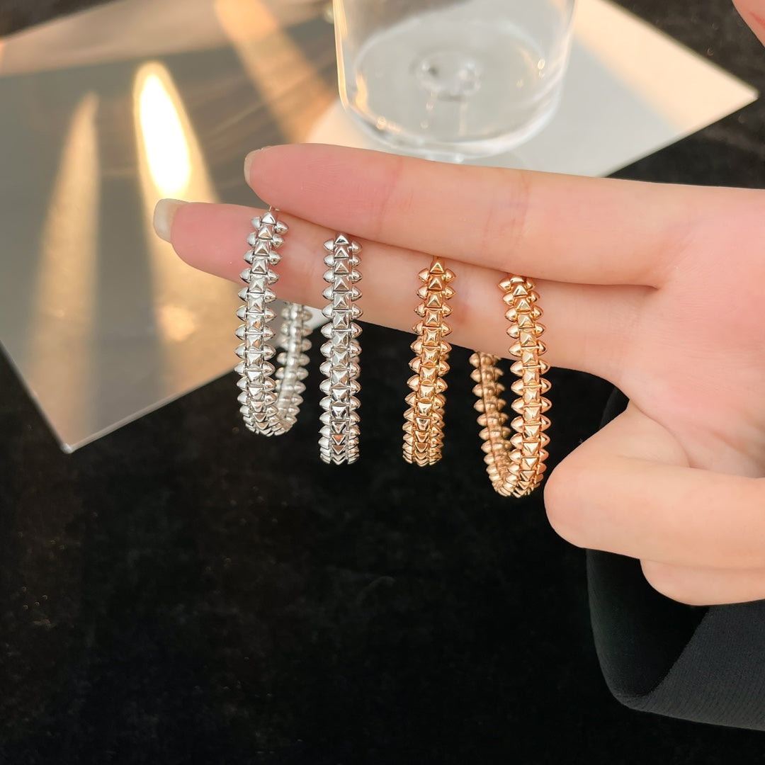 [LumiVibe]CLASH HOOP EARRINGS