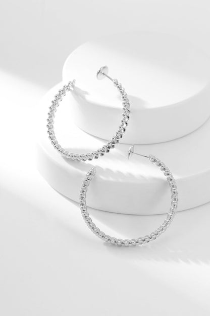[LumiVibe]CLASH HOOP EARRINGS