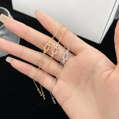 [LumiVibe]FORCE 10 FULL DIAMOND BUCKLE CHAIN LINK MINI MODEL