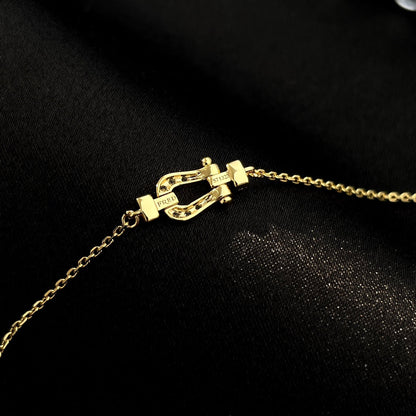 [LumiVibe]FORCE 10 FULL DIAMOND BUCKLE CHAIN LINK MINI MODEL