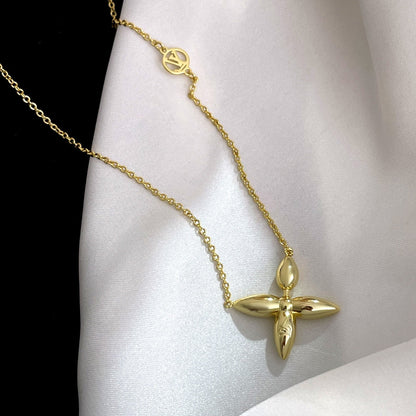 [LumiVibe]LOUISETTE GOLD NECKLACE