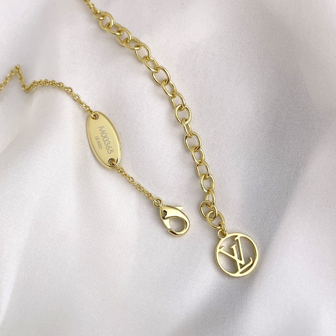 [LumiVibe]LOUISETTE GOLD NECKLACE