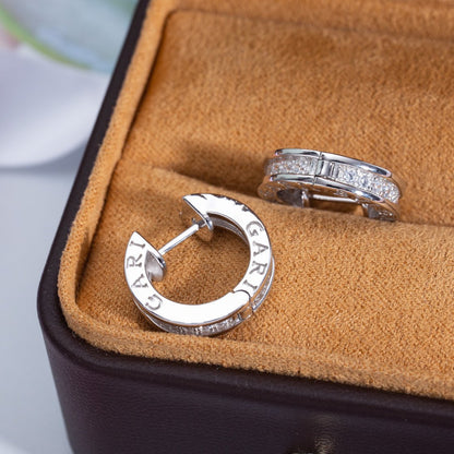 [LumiVibe]ZERO 1 MINI SILVER DIAMOND EARRINGS