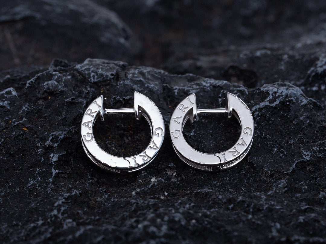 [LumiVibe]ZERO 1 MINI SILVER DIAMOND EARRINGS