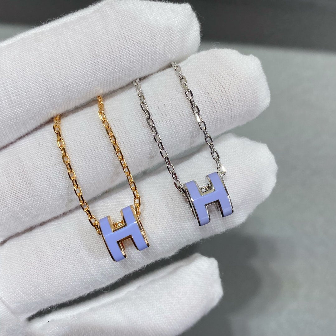 [LumiVibe]MINI POP H NECKLACE