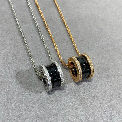 [LumiVibe]ZERO 1 DIAMOND CERAMIC NECKLACE