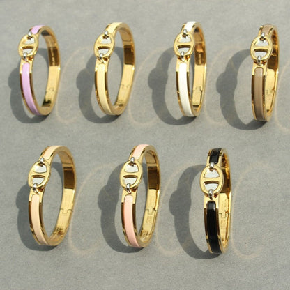 [LumiVibe]CLIC CHAINE GOLD BRACELET