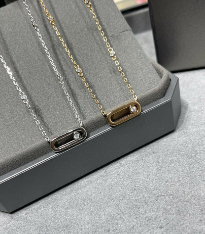 [LumiVibe]MOVE UNO DIAMOND NECKLACE