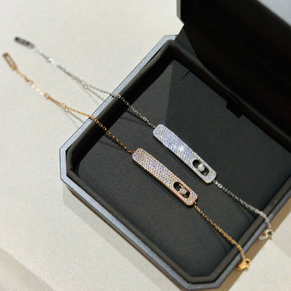[LumiVibe]MOVE CLASSIQUE DIAMOND PAVED BRACELET