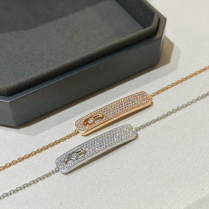 [LumiVibe]MOVE CLASSIQUE DIAMOND PAVED BRACELET
