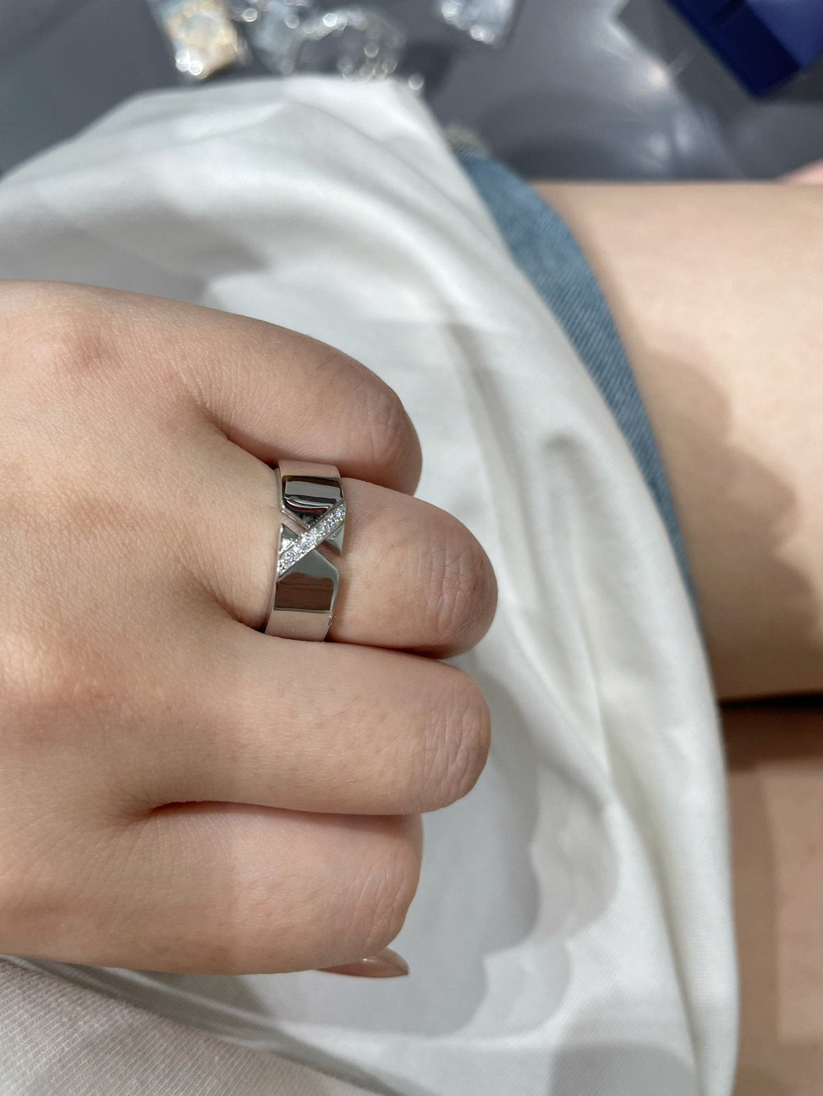 [LumiVibe]LIENS EVIDENCE DIAOMOND RING