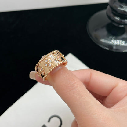 [LumiVibe]PERLEE DIAMOND LARGE RING