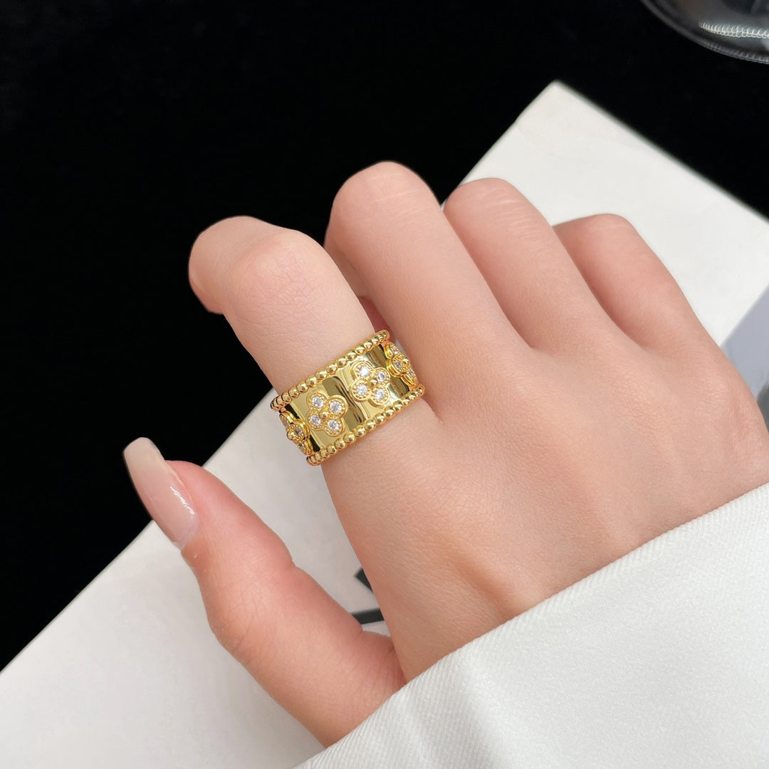 [LumiVibe]PERLEE DIAMOND LARGE RING