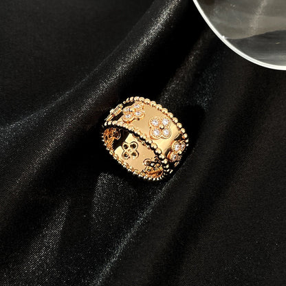 [LumiVibe]PERLEE DIAMOND LARGE RING