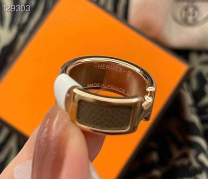 [LumiVibe]OLYMPE PINK GOLD RING