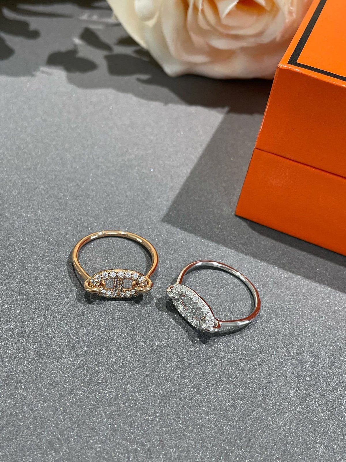 [LumiVibe]RONDE SMALL DIAMOND RING