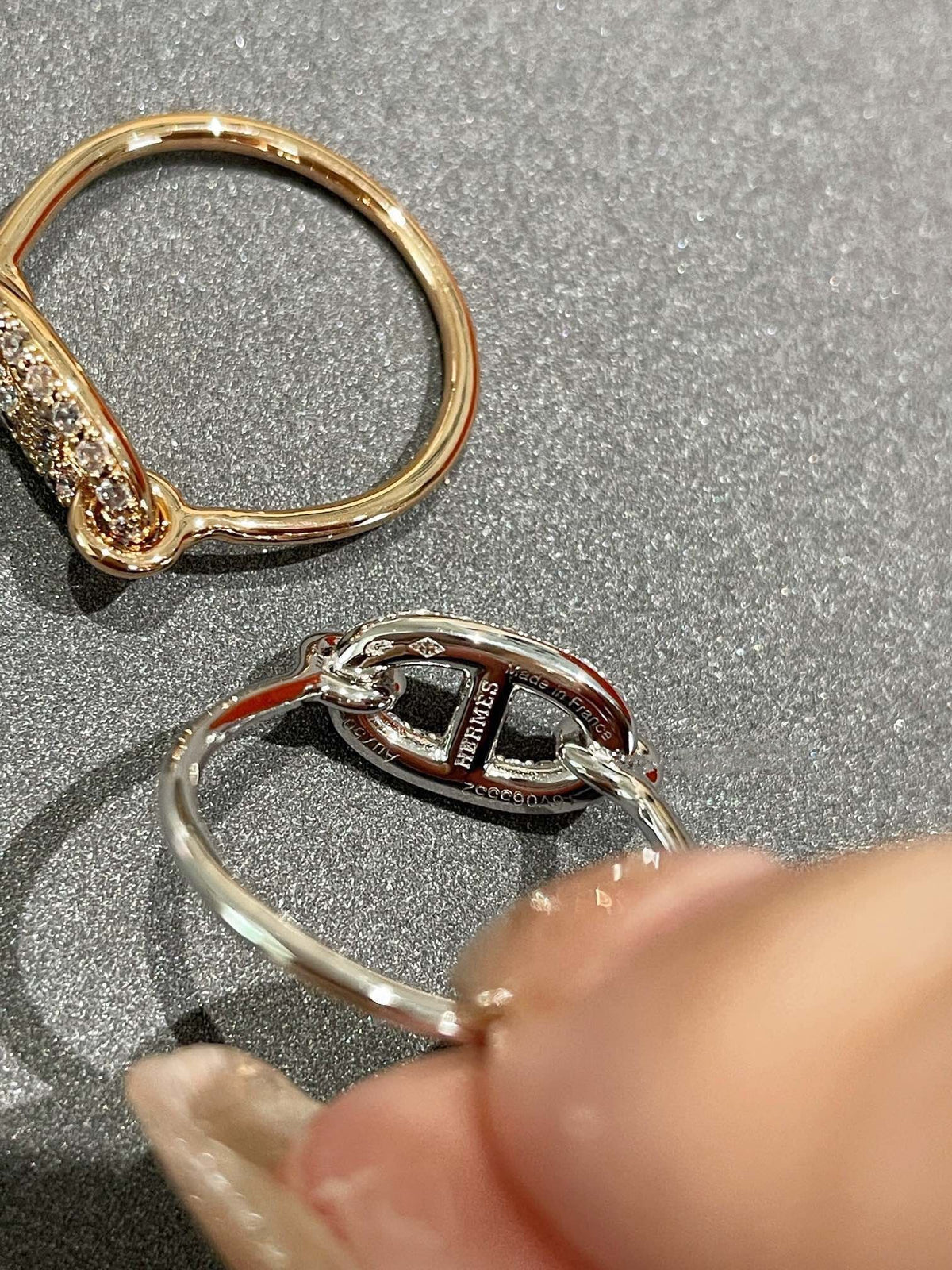 [LumiVibe]RONDE SMALL DIAMOND RING