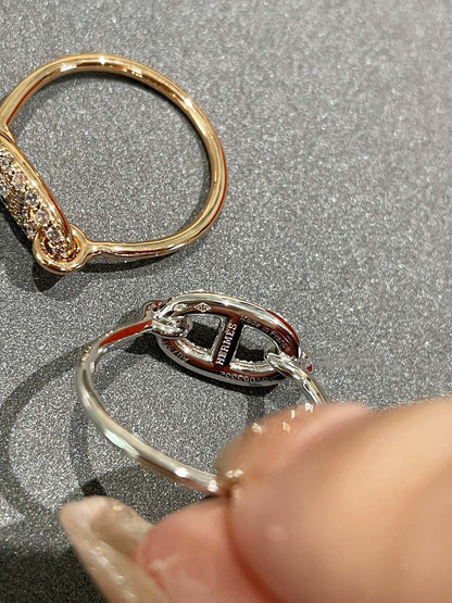 [LumiVibe]RONDE SMALL DIAMOND RING