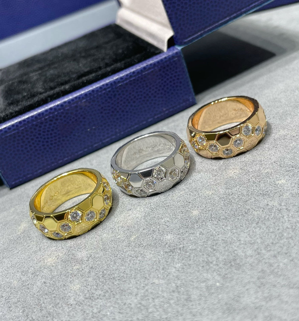 [LumiVibe]BEE LOVE DIAMOND LARGE RING