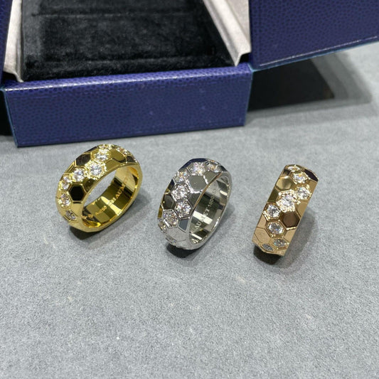 [LumiVibe]BEE LOVE DIAMOND LARGE RING