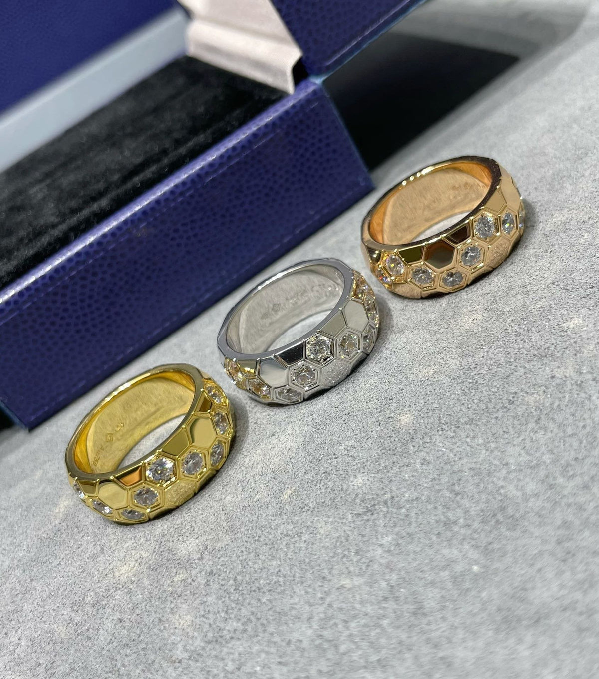 [LumiVibe]BEE LOVE DIAMOND LARGE RING