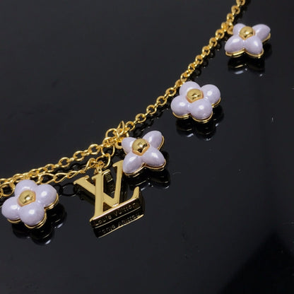 [LumiVibe]LOGO 6 MOTIF STAR AND SUN GOLD BRACELET