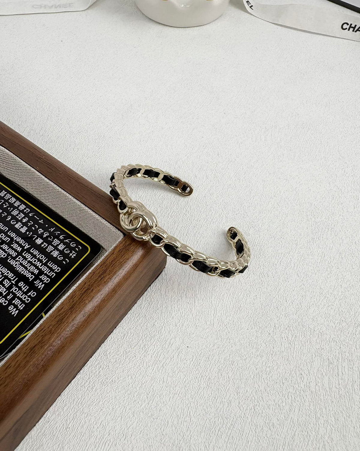 [LumiVibe]Double C Open Bangle