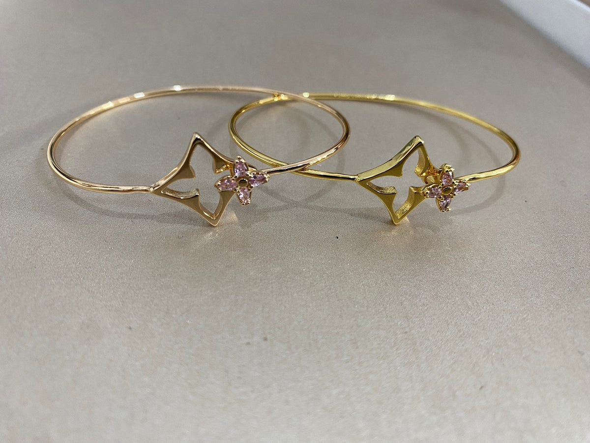 [LumiVibe]Pink Diamond Bracelet
