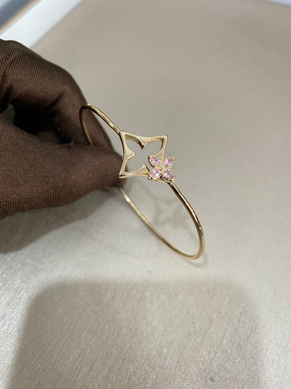 [LumiVibe]Pink Diamond Bracelet