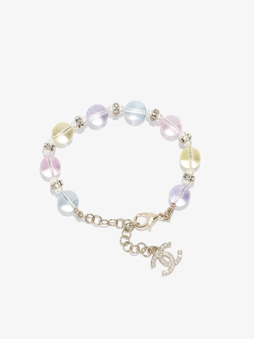 [LumiVibe]Colorful Transparent Resin Bracelet