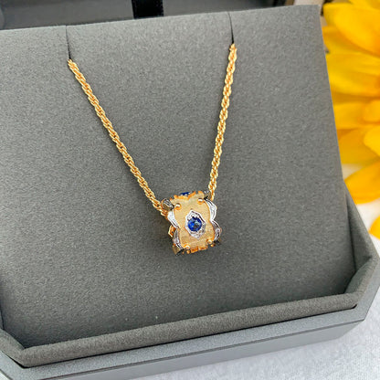 [LumiVibe] B.C.L “Little Waist” Enamel  NECKLACE（Various colors