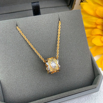 [LumiVibe] B.C.L “Little Waist” Enamel  NECKLACE（Various colors