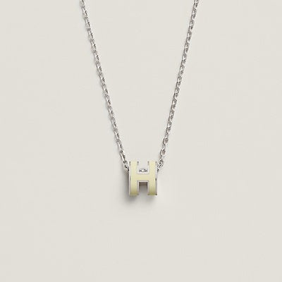 [LumiVibe]HM CLIC YELLOW ENAMEL GOLD NECKLACE