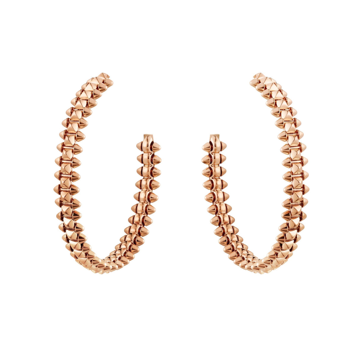 [LumiVibe]CLASH LARGE HOOP EARRINGS