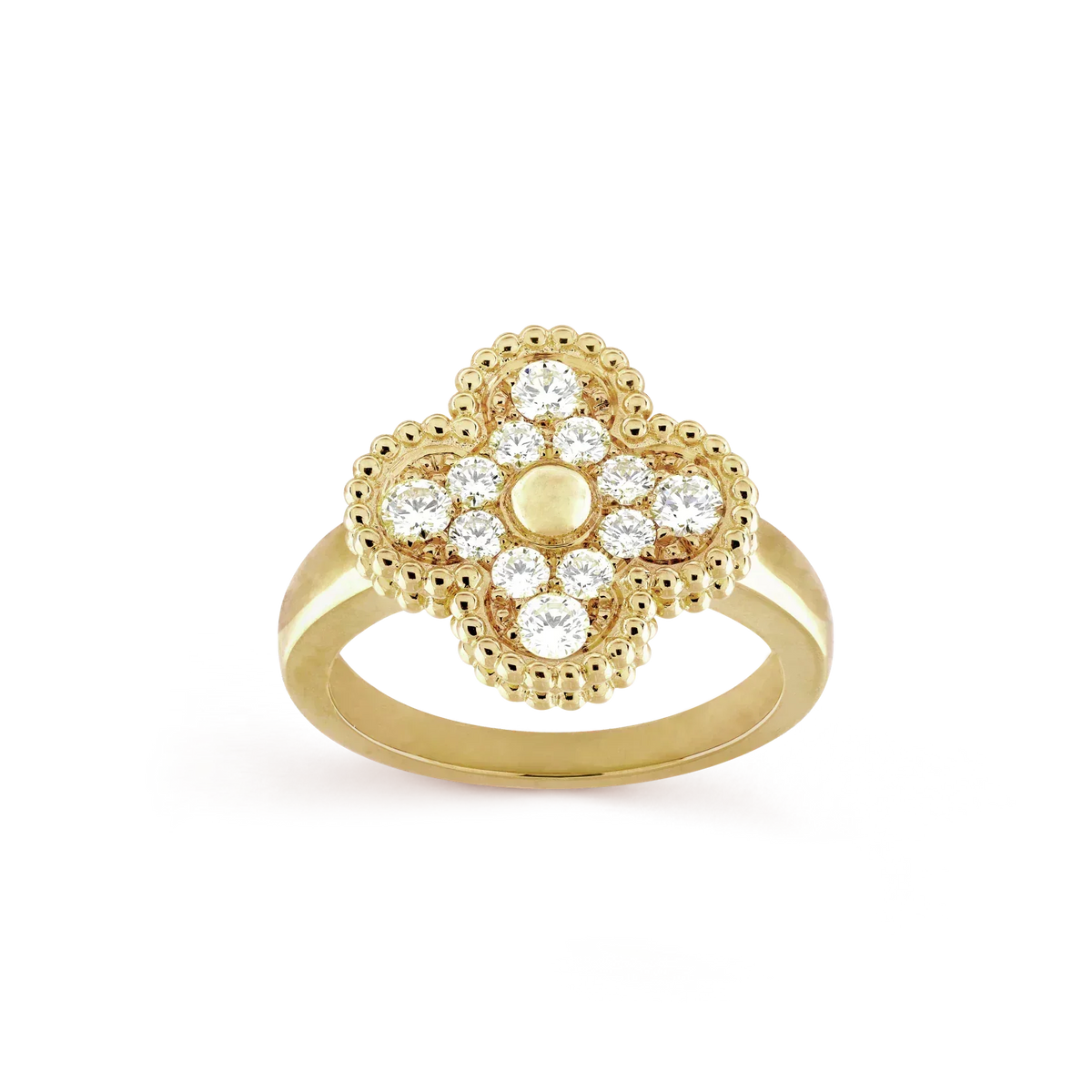 [LumiVibe]CLOVER DIAMOND RING