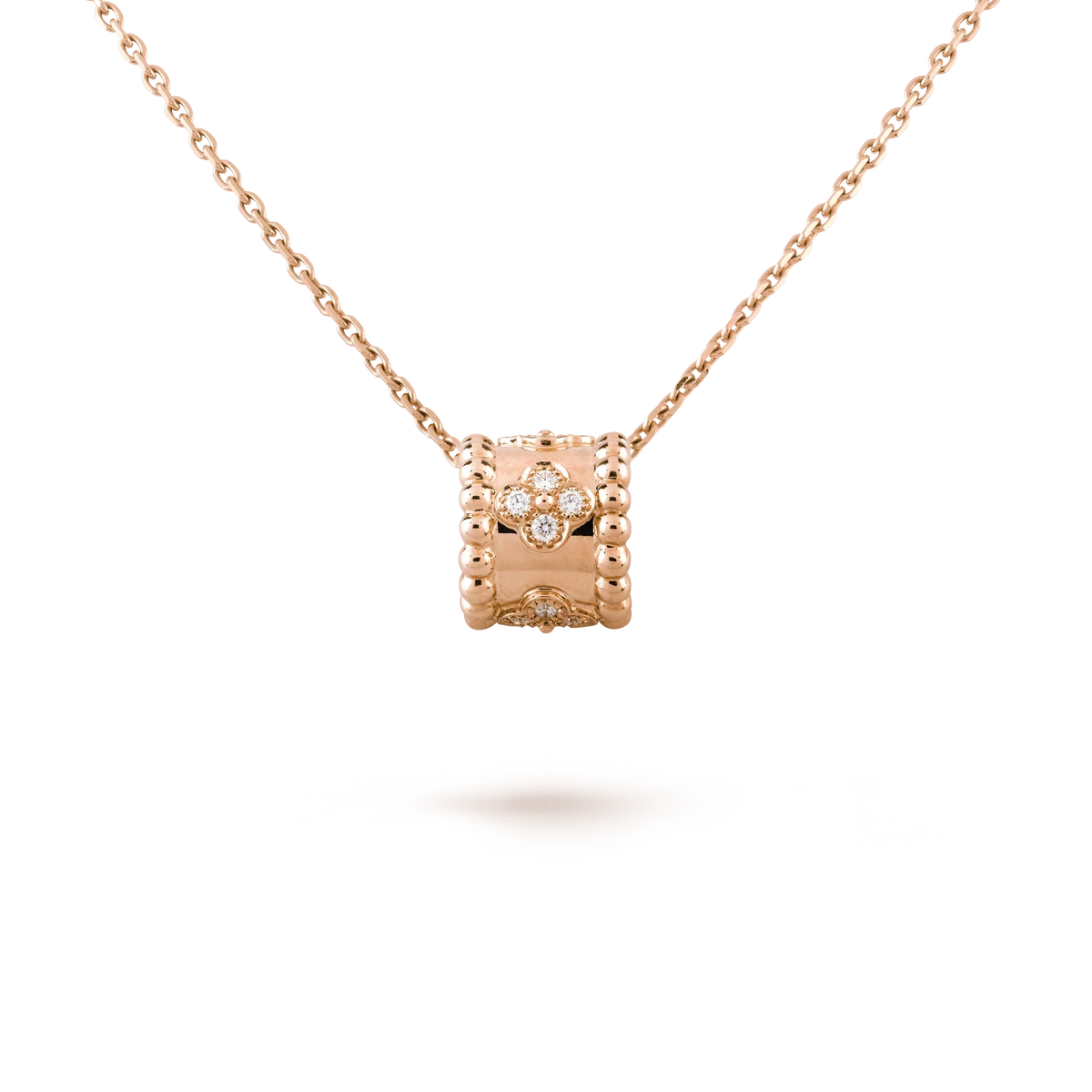 [LumiVibe]PERLEE PEDANT NECKLACE GOLD / ROSE GOLD