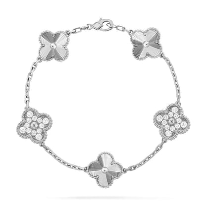 [LumiVibe] CLOVER 5 MOTIF LASER BRACELET COLLECTION