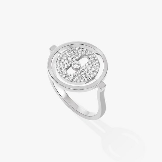 [LumiVibe]Demo MOVE PAVED SILVER DIAMOND RING