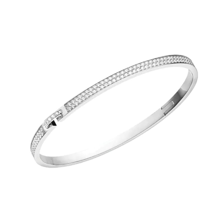 [LumiVibe]LIENS VIDENCE DIAMOND PAVED BRACELET