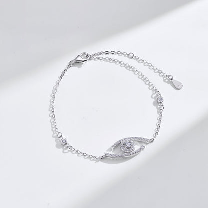[LumiVibe]Demo Eye Pave-Set Diamond Bracelet