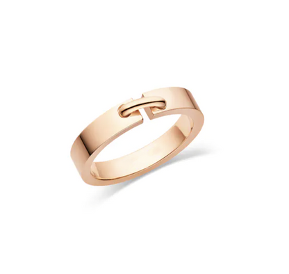 [LumiVibe]ALLIANCE LIENS VIDENCE 4MM RING